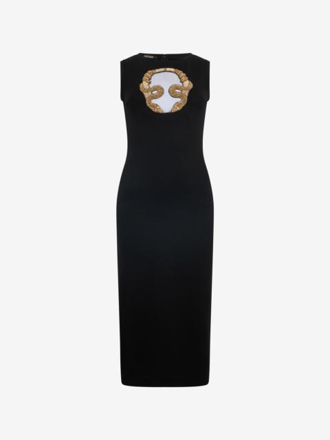Roberto Cavalli Embroidered Dress