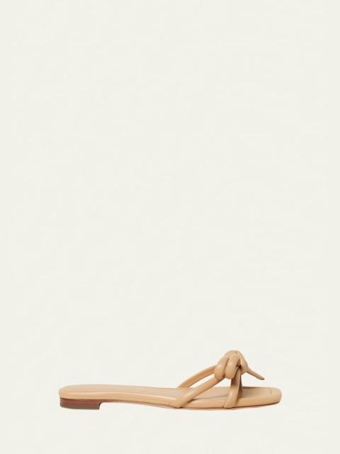 LOEFFLER RANDALL Hadley Leather Bow Sandals