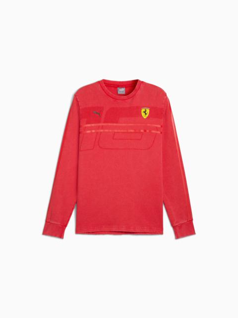 PUMA Scuderia Ferrari Desert Sun Men's Long Sleeve Shirt