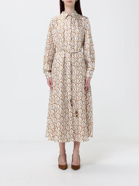 Max Mara MAX MARA Printed Silk Shirt Dress