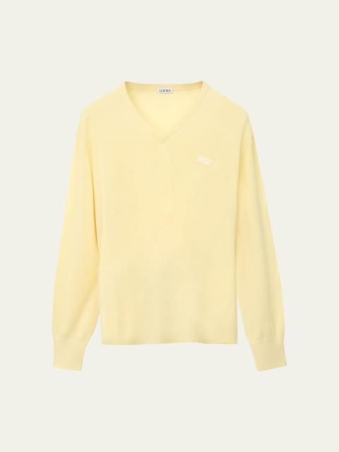 Loewe Oversized Cashmere Polo Sweater