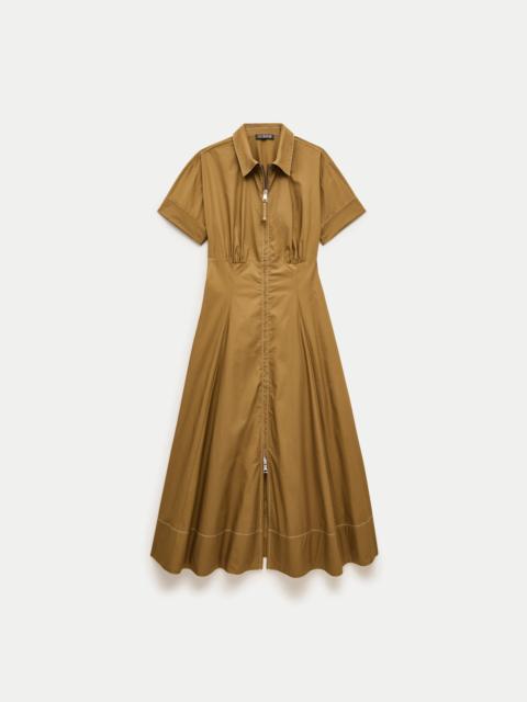 J.CREW Arden shirt-dress in cotton poplin