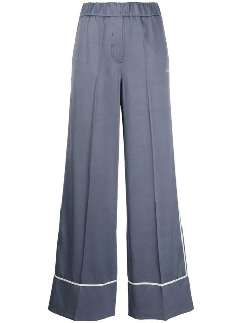 Off-White logo-print pajama trousers