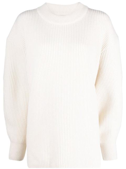 Alaïa oversized round-neck jumper