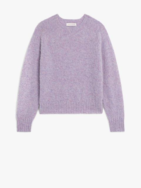 Mackintosh KELLE V-neck wool cardigan - Purple