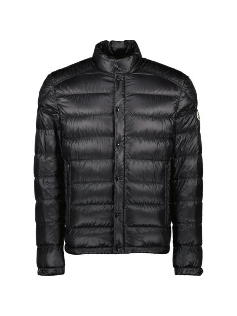 Moncler long-sleeved zip-up padded jacket