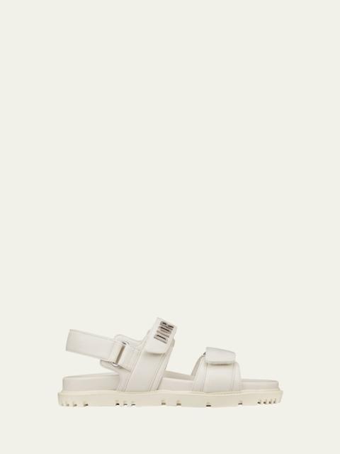 Dior 10MM DIORACT LEATHER SANDAL