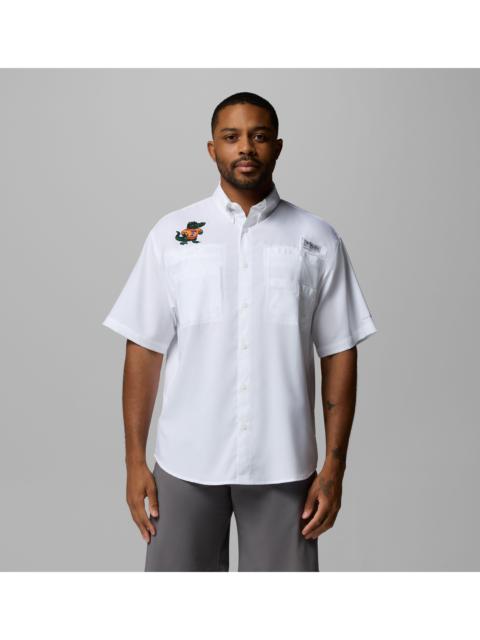 Columbia Men's Collegiate PFG Tamiami Short Sleeve Shirt - Florida