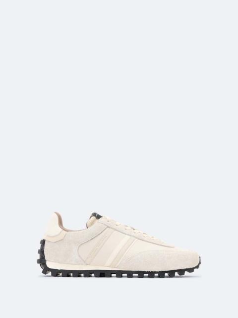 ALLSAINTS ROBIN NYLON AND SUEDE RUNNER SNEAKERS