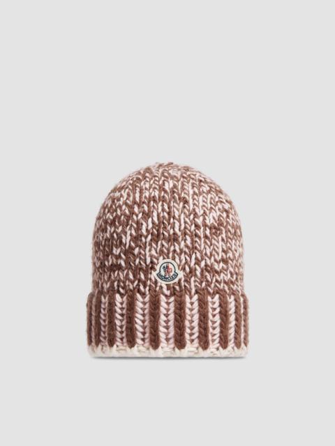 Moncler Mouliné Wool Beanie