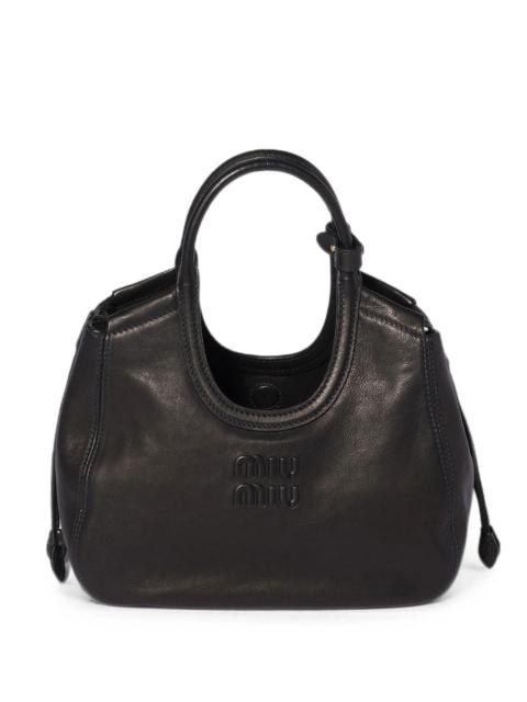 Miu Miu Ivy Nappa Shopping Bag