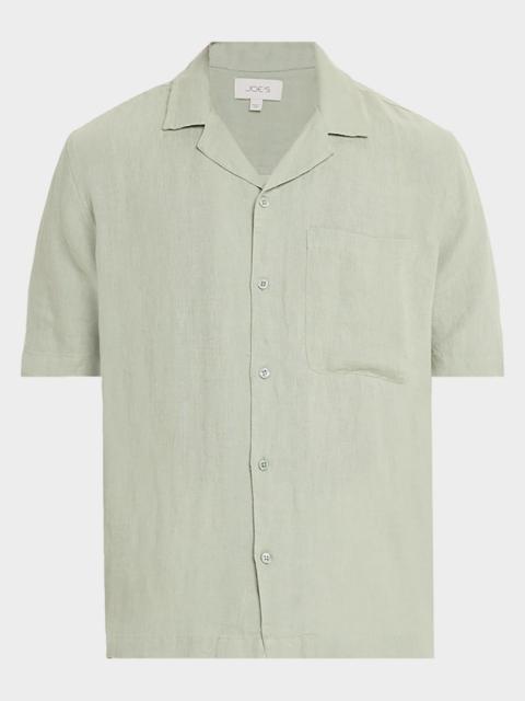 Joe's Jeans Men's Linen Camp Shirt
