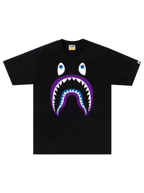 BAPE Colors Shark Ponr Tee 'Black'