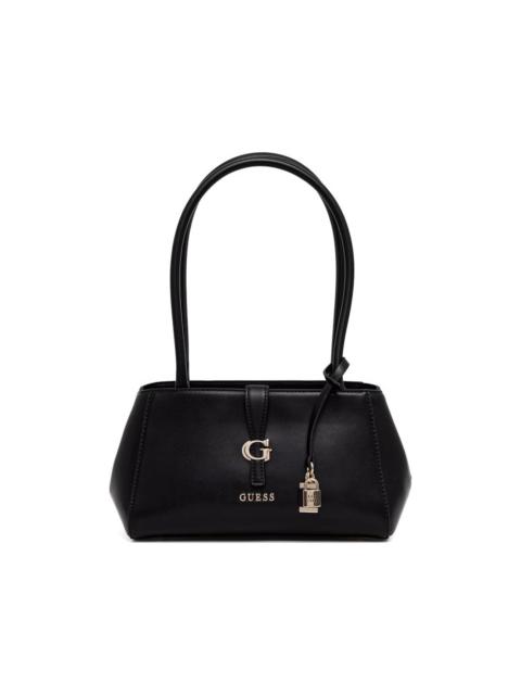 GUESS USA Carrie Grlfrnd logo padlock tote bag
