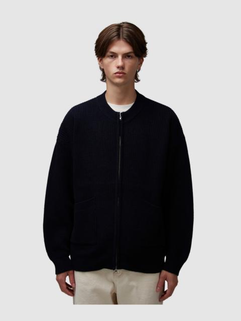 FrizmWORKS Wool deck zip up cardigan
