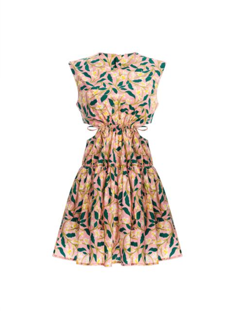 Agua by Agua Bendita Sucre Dos Gardenias Rosa Mini Dress