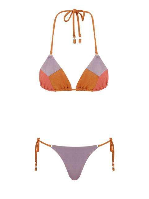Zimmermann INDRA METALLIC SPLICED BIKINI