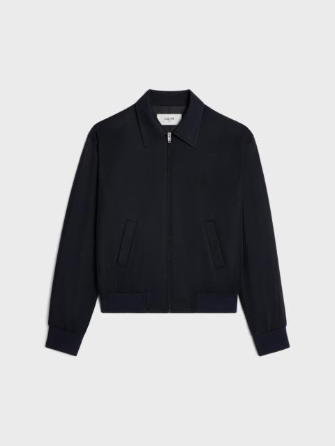 triomphe blouson jacket in rayon twill