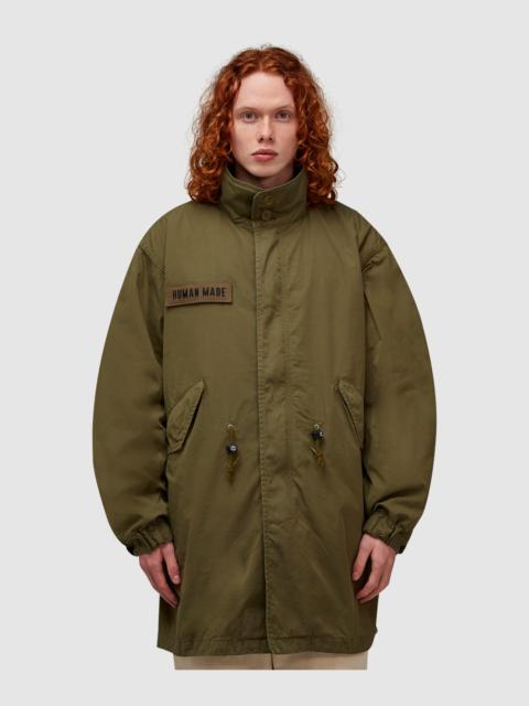 Human Made Deck Jacket Olive Drab | REVERSIBLE