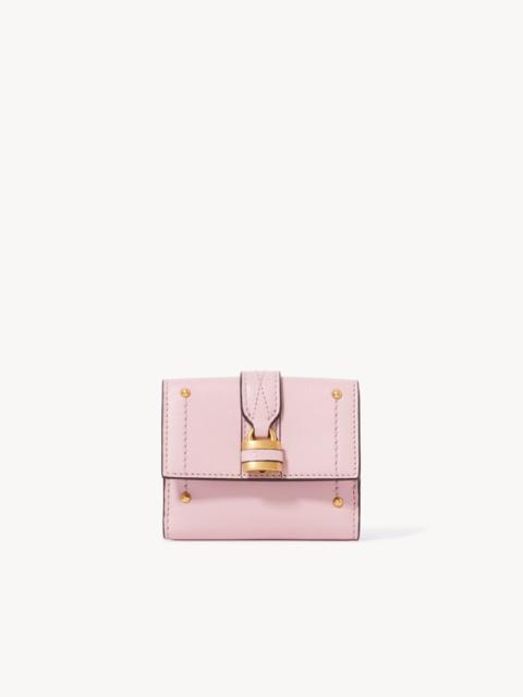 Chloé MINI PADDINGTON TRI-FOLD IN GRAINED LEATHER