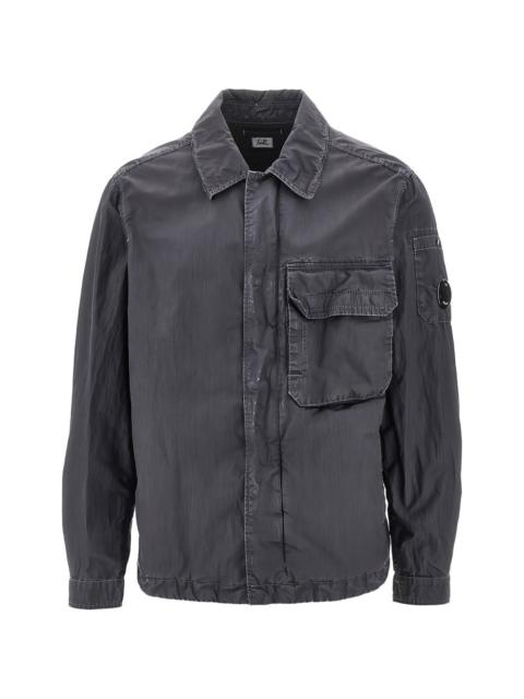 C.P. Company 50 fili wax zipped Lens overshirt