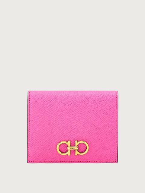 FERRAGAMO GANCINI COMPACT WALLET