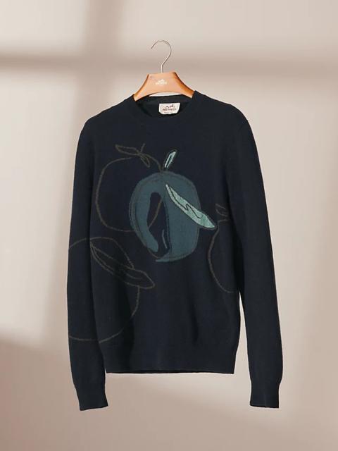 Hermès "Orange Hermes" crewneck sweater