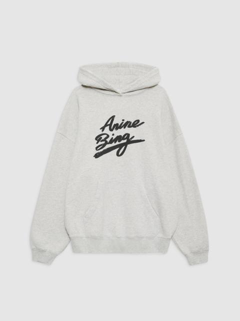 ANINE BING Harvey Sweatshirt Signature - Heather Grey