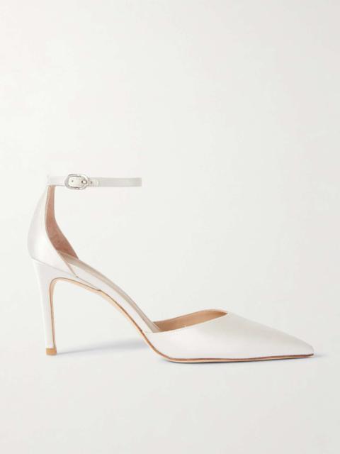 Stuart Weitzman Stuart satin pumps