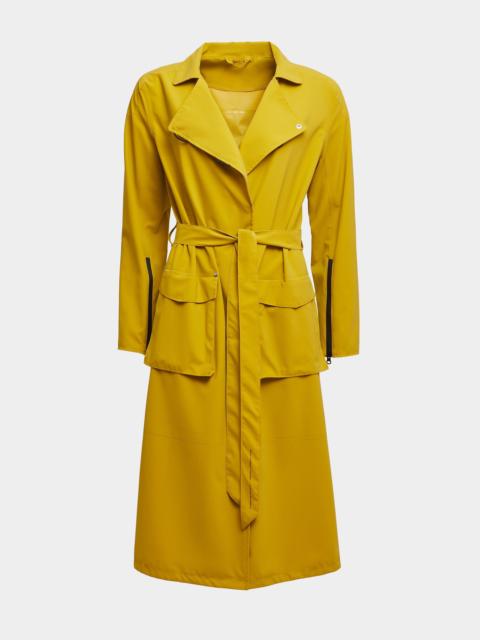 Stutterheim Kista Matte Trench Coat Gold