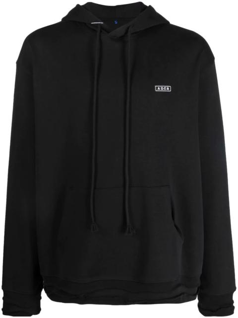 ADER error logo-patch drawstring hoodie