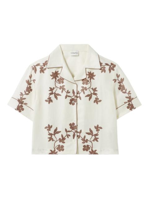 Claudie Pierlot floral-print shirt