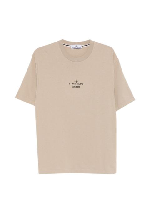 Stone Island logo-print T-shirt