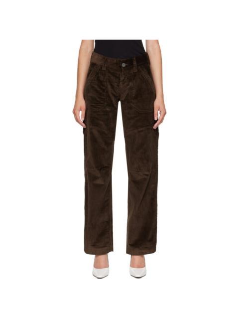 VAQUERA Brown Corduroy Trousers