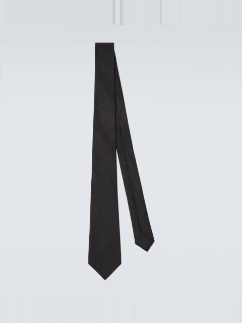 GUCCI Cotton and silk tie