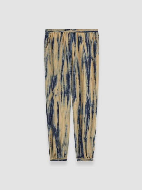JOSEPH Taio Tie Dye Silk Trousers