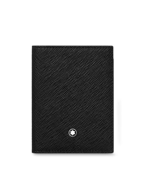 Montblanc Men's Sartorial Leather Card Holder - Black
