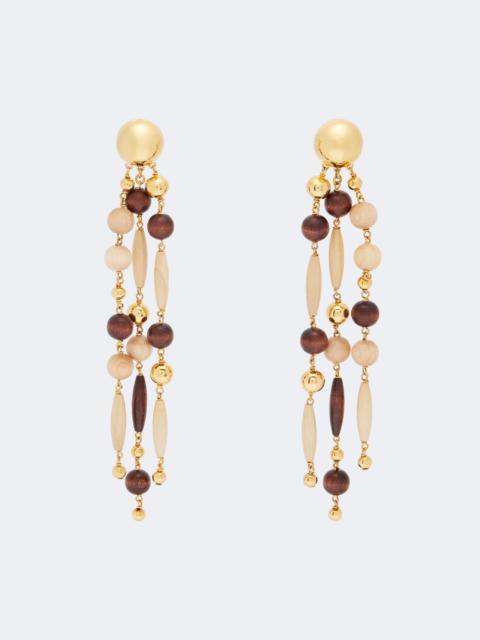 rabanne Beaded drop earrings