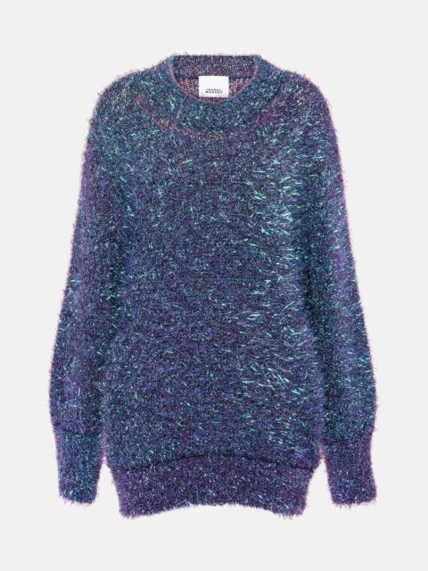 Isabel Marant Wayne metallic sweater