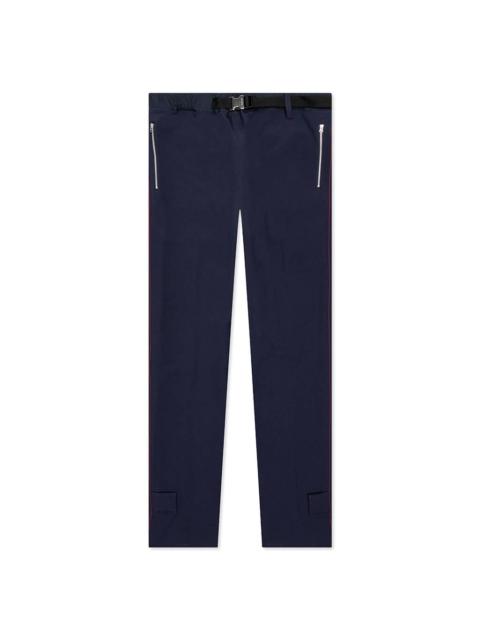 sacai SACAI TECHNICAL JERSEY PANTS - NAVY