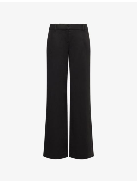 Reformation Gisele Low-Rise Woven Trousers