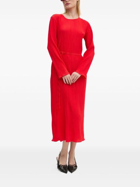 Never Fully Dressed long-sleeve midi dress