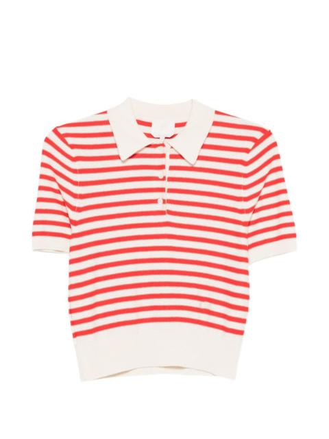 A.P.C. striped polo sweater