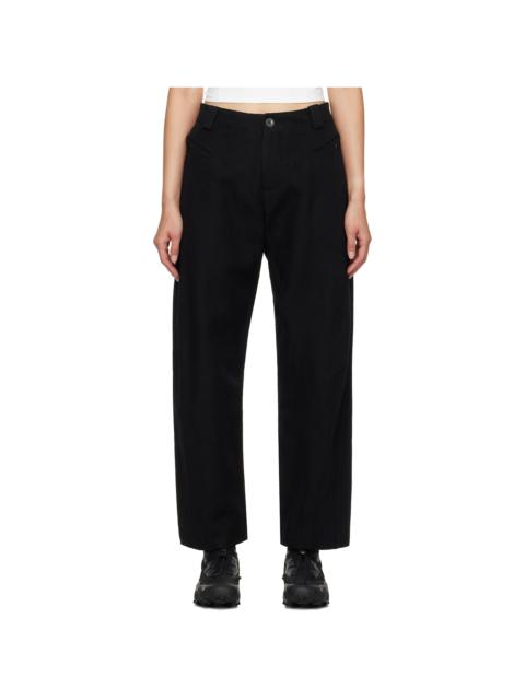 HYEIN SEO Black Bent Trousers