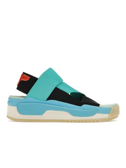 Y-3 adidas Y-3 Hokori Sandal Black Mint Cyan