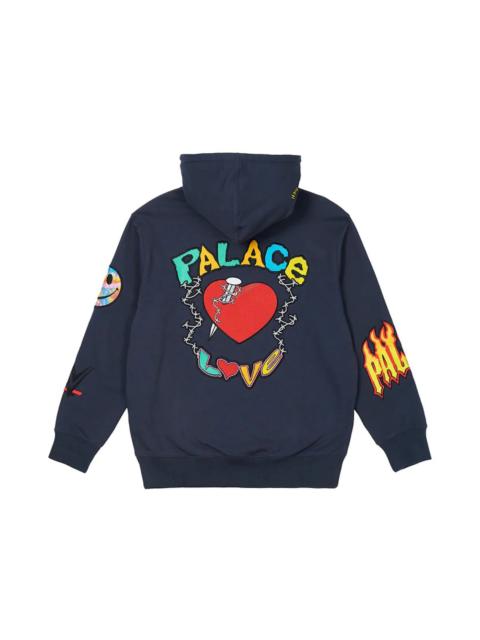 PALACE Palace x WWE Love Hood Navy