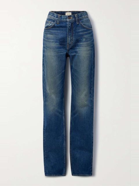 NILI LOTAN Mitchell low-rise wide-leg jeans
