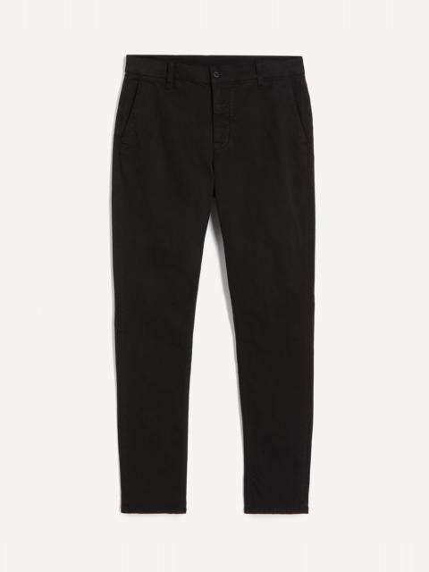Nudie Jeans Easy Alvin Black Chino Trousers