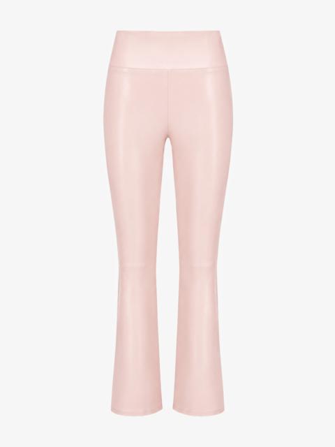 SPRWMN GRACE LEATHER CROP FLARE