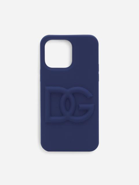 Dolce & Gabbana Branded rubber iPhone 14 Pro Max cover